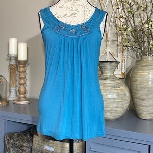 Willi Smith beaded tank